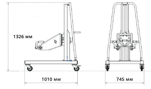NKO 3D-манипулятор для кромкорезов NKO UZ-12, UZ-15 и UZ-18