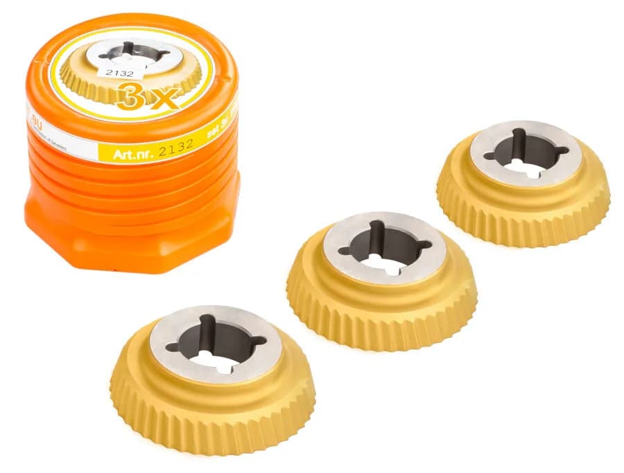 NKO Набор кромкоскалывающих фрез для NKO UZ-15 и UZ-18, Premium