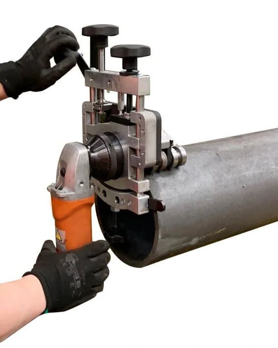 NKO Кромкорез B-10 Electra с приспособлением для работы на трубах X-Pipe