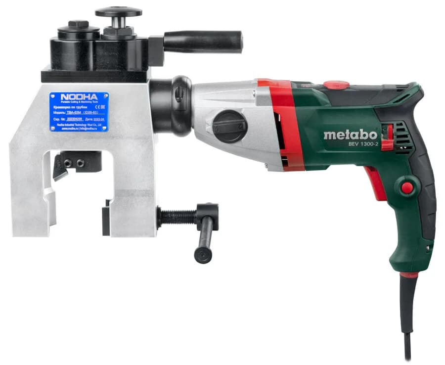 Nodha Машина для снятия фаски с труб ТВА-63 с электроприводом Metabo