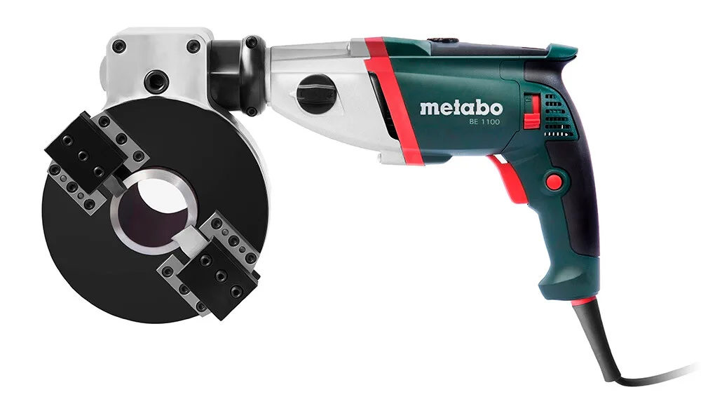 Nodha Неразъемный труборез и фаскосниматель ТВН-63 с приводом Metabo